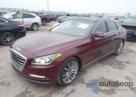 2017 Genesis G80 5.0 Ultimate from USA, damaged, VIN KMHGN4JF1HU173326